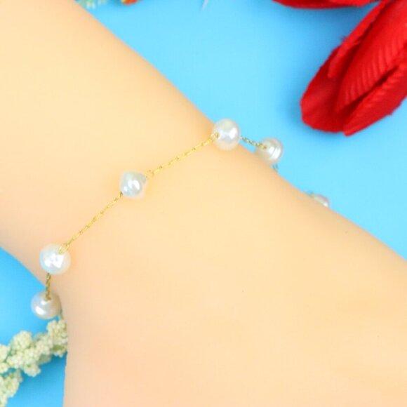 Elegant Handmade Anklet – Perfect for Women & Girls | Ideal Gift Option, DYC1199 - Picture 5 of 9